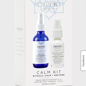 Cuccio Somatology Calm Kit Rituals:Calm & Restore